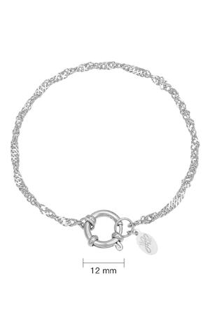 Armband Chain Dee Zilver Stainless Steel h5 Afbeelding2